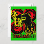 URBAN ASHANTI POSTKARTE (Vorne/Hinten)