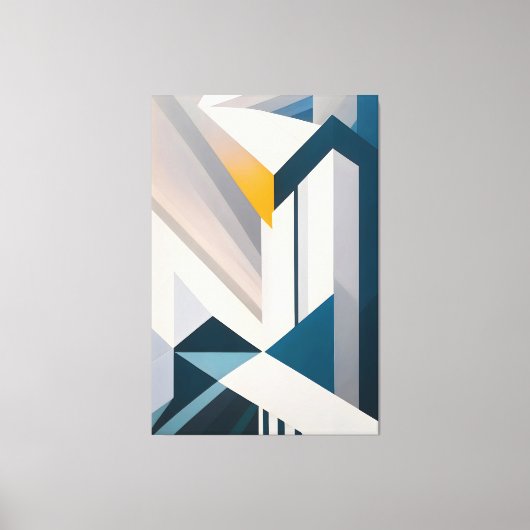 Urban Aurora Leinwanddruck (Vorderseite)