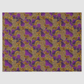 Urban Barock Goldketten Tierprint Seidenpapier (Vorderseite)
