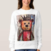 Urban Bear King GRAFFITI Sweatshirt (Vorderseite)