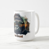 Urban Beast Gorilla mit Sonnenbrille Kaffeetasse (VorderseiteRechts)