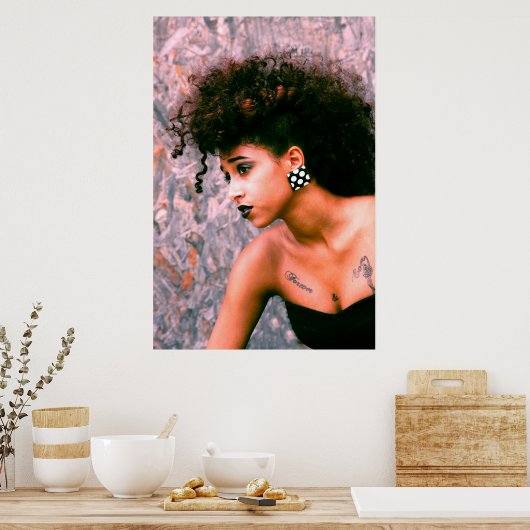 Urban Beauty Poster (Küche)