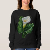 Urban Bloom Graffiti Sonnenblume - Premium Sweatshirt (Vorderseite)