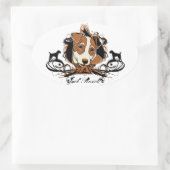 Urban Blüh Jack Russell Sticker (Tasche)