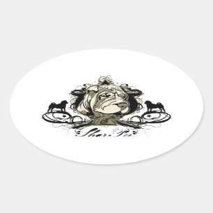 Urban Blüh Shar Pei Sticker