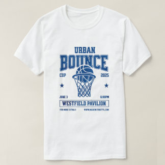 Urban Bounce Cup 2025 Basketball-Event-T-Shirt T-Shirt