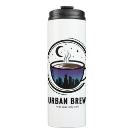 Urban Brew City Skyline Coffee Thermosbecher