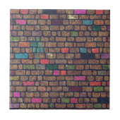 Urban Brick Pattern Fliese (Vorderseite)