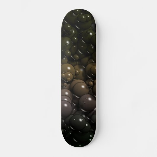 Urban Bubbles Camouflage Skateboard (Vorderseite)