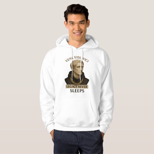 URBAN CAESAR – Legacy Never Sleeps Hoodie (Vorne ganz)