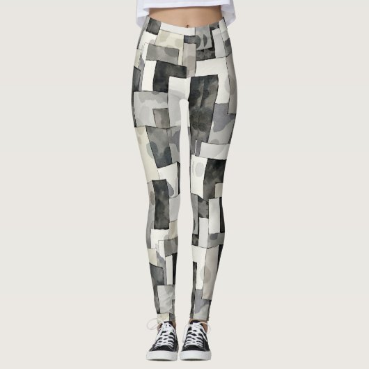 Urban Camouflage Nahtlose Leggings (Vorderseite)