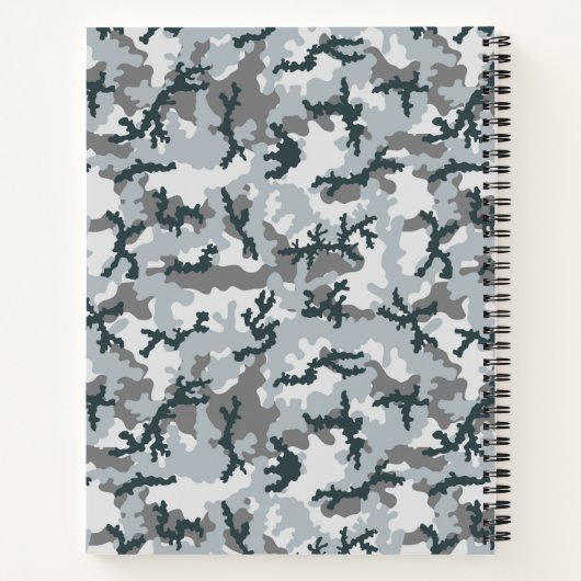 Urban Camouflage Notizbuch (Rückseite)