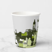 Urban Camouflage Pappbecher (Vorderseite)