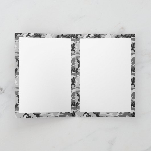 Urban Camouflage Pattern - Black & Grey (Innenseite)