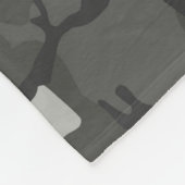 Urban Camouflage Pattern Fleecedecke (Ecke)