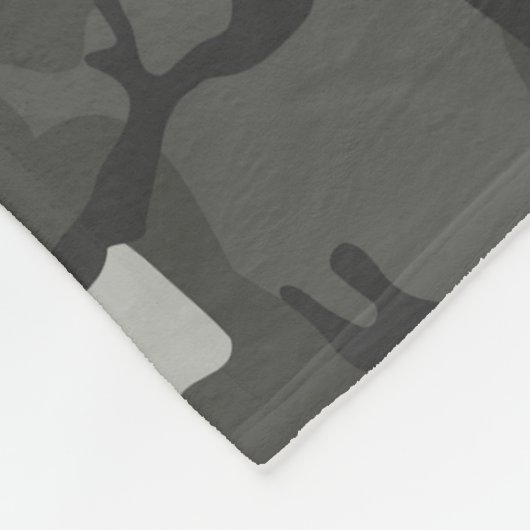 Urban Camouflage Pattern Fleecedecke (Ecke)