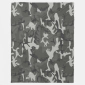 Urban Camouflage Pattern Fleecedecke (Vorderseite)