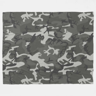 Urban Camouflage Pattern Fleecedecke