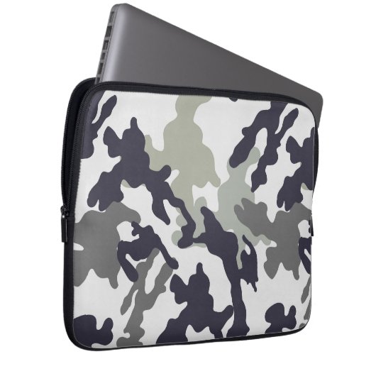Urban Camouflage Pattern Laptopschutzhülle (Vorne Rechts)