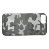 Urban Camouflage Pattern Monogramm Case-Mate iPhone Hülle (Rückseite (Horizontal))