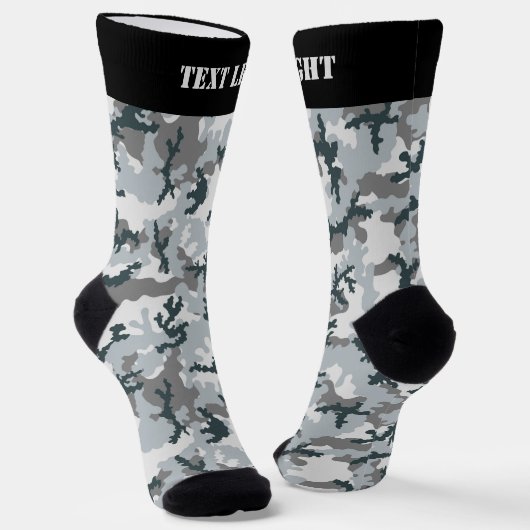 Urban Camouflage Pattern Socken (Gewinkelt)