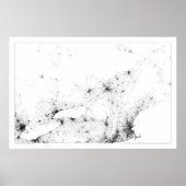 Urban Canada Census Dotmap Poster (Vorne)