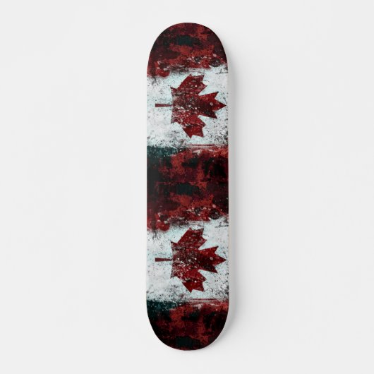 Urban Canada Grunge Custom Pro Park Board Skateboard (Vorne)