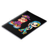 Urban Cartoon Duo Tee Notizblock (Linke Seite)