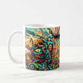 Urban Chaos Tasse – Lebendige Energie der Street A