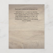 Urban Chic Minimalistisches FOTO Speichern Sie die (Rückseite)