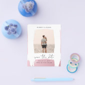 Urban Chic Minimalistisches FOTO Speichern Sie die Flyer (Einzeln)