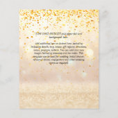 Urban Chic Minimalistisches FOTO Speichern Sie die Flyer (Hinten)