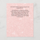 Urban Chic Minimalistisches FOTO Speichern Sie die Flyer (Hinten)