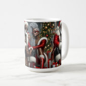 Urban Chic Santa Kaffeetasse (VorderseiteRechts)