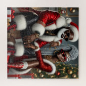 Urban Chic Santa Puzzle (Horizontal)