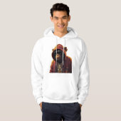 Urban Chimp – Cool Chimpanzee with Hoodie and Gold (Vorne ganz)