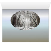 Urban Christmas Snow in Brooklyn NY (Innenansicht Horizontal (Unten))