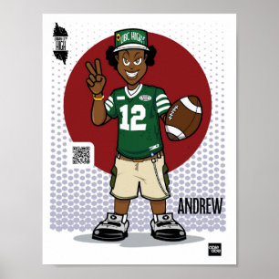Urban City High Andrew Poster