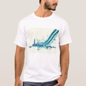 Urban Cityscape Mens T - Shirt (Vorderseite)