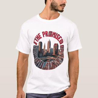 "Urban Cityscape "The Promised Land" Grafik T-Shi T-Shirt