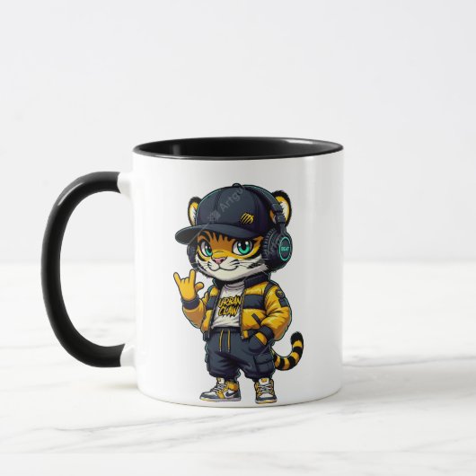 Urban Claw Tiger Junges Tasse (Links)