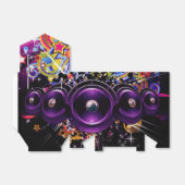 Urban Club Hip Hop DJ Dancing Dance Party Geschenkschachtel (Ungefaltet)