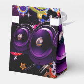 Urban Club Hip Hop DJ Dancing Dance Party Geschenkschachtel (Rückseite)