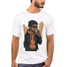 Urban Coffee Vibes - Men's Basic T - Shirt