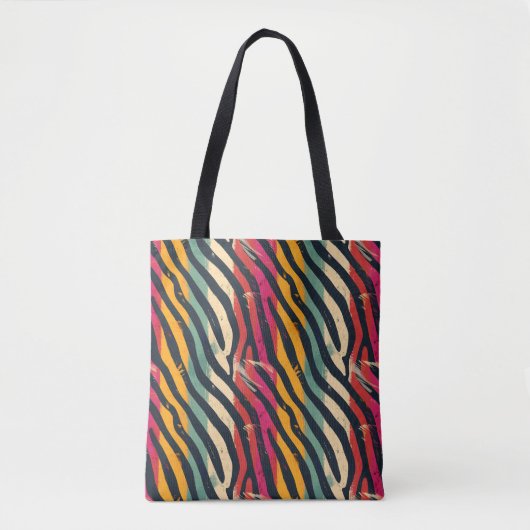 Urban Colors Zebra Stripes Tasche (Vorderseite)