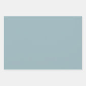 Urban Cool Blue Gray Gift Geschenkpapier Set (Vorderseite 2)