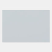 Urban Cool Blue Gray Gift Geschenkpapier Set (Vorderseite)