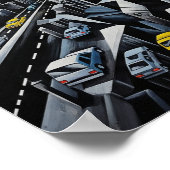 Urban Cubism Poster (Ecke)