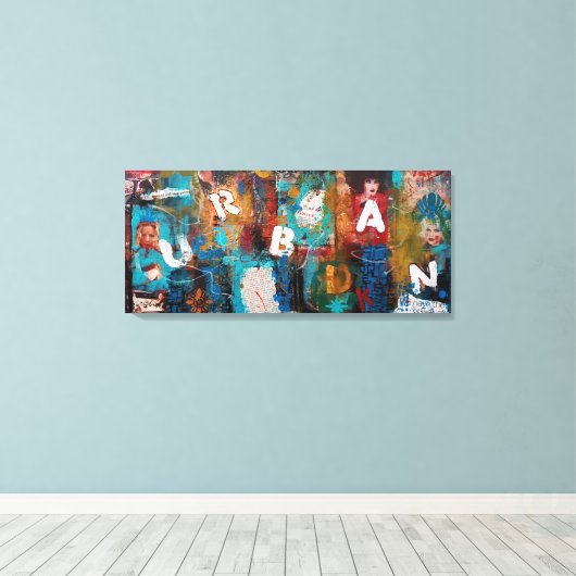 Urban D K Leinwanddruck (Insitu (Holzboden))