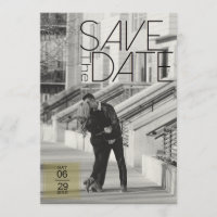 Urban Deko Save the Date | Hochzeit